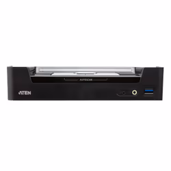 ATEN Commutateur KVMP™ hybride DisplayPort USB-C 3 ports
