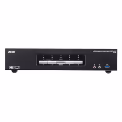ATEN Commutateur KVMP™ trois affichages DisplayPort 4K 4 ports USB 3.0