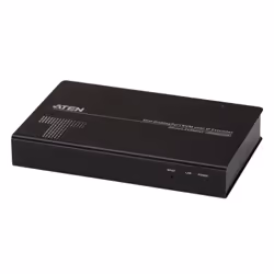 ATEN Émetteur KVM un affichage DisplayPort sur IP mince, Transmetteur, Avec fil, Cat5e, 1920 x 1200 pixels, 24 bit, Noir