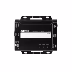ATEN Commutateur-convertisseur 4K HDMI/VGA vers HDMI à 2 ports - Vue supplémentaire 4