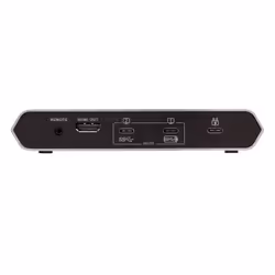 ATEN Commutateur de station d'accueil 2 ports USB-C Gen 1 avec transfert de l’alimentation