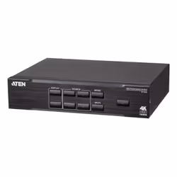 ATEN Commutateur matriciel de présentation True 4K 4 x 2, Commutateur de matrice de présentation multimédia, 4096 x 2160 pixe ...