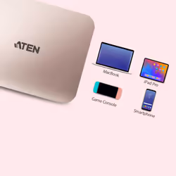ATEN Mini-station USB-C 4K Ultra avec transfert de l'alimentation - Vue supplémentaire 4