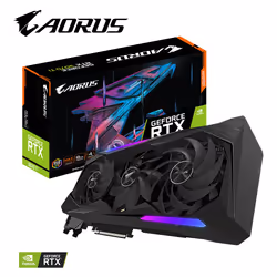 Gigabyte AORUS GV-N307TAORUS M-8GD carte graphique NVIDIA GeForce RTX 3070 Ti 8 Go GDDR6X - Vue supplémentaire 10