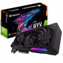 Gigabyte AORUS GV-N307TAORUS M-8GD carte graphique NVIDIA GeForce RTX 3070 Ti 8 Go GDDR6X - Vue supplémentaire 9