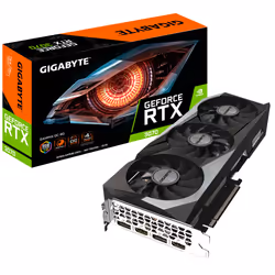 Gigabyte GAMING GeForce RTX 3070 OC 8G (rev. 2.0), GeForce RTX 3070, 8 Go, GDDR6, 256 bit, 7680 x 4320 pixels, PCI Express x1 ...