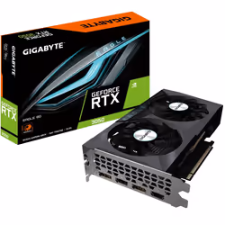 Gigabyte EAGLE GeForce RTX 3050 8G, GeForce RTX 3050, 8 Go, GDDR6, 128 bit, 7680 x 4320 pixels, PCI Express 4.0