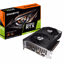 Gigabyte GeForce RTX 3060 Ti WINDFORCE OC 8G, GeForce RTX 3060 Ti, 8 Go, GDDR6, 256 bit, 7680 x 4320 pixels, PCI Express x16  ...