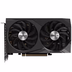 Gigabyte GeForce RTX 3060 WINDFORCE OC 12G (rev. 2.0), GeForce RTX 3060, 12 Go, GDDR6, 192 bit, 7680 x 4320 pixels, PCI Expre ...