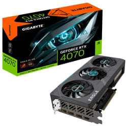 Gigabyte EAGLE GV-N4070EAGLE OC-12GD carte graphique NVIDIA GeForce RTX 4070 12 Go GDDR6X