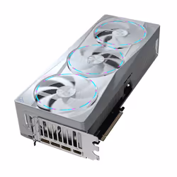 GIGABYTE AORUS GeForce RTX 5080 MASTER ICE 16G Carte Graphique - 16 Go GDDR7, 256 bits, PCI-E 5.0, 2805MHz Core Clock, 3 x DP 2.1a, 1 x HDMI 2.1b, NVIDIA DLSS 4, GV-N5080AORUSM ICE-16GD - Vue supplémentaire 4