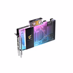 GIGABYTE AORUS GeForce RTX 5080 XTREME WATERFORCE WB 16G Carte Graphique - 16 Go GDDR7, 256 bits, PCI-E 5.0, 2805MHz Core Clock, 3 x DP 2.1a, 1 x HDMI 2.1b, NVIDIA DLSS 4, GV-N5080AORUSX WB-16GD - Vue supplémentaire 5