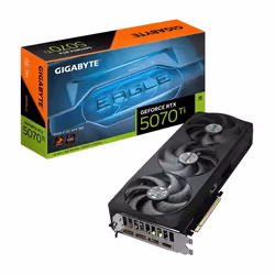 GIGABYTE GeForce RTX 5070 Ti EAGLE OC SFF 16G Carte Graphique - 16 Go GDDR7, 256 bits, PCI-E 5.0, XXXX MHz Core Clock, 3 x DP ...