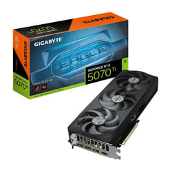 GIGABYTE GeForce RTX 5070 Ti EAGLE OC SFF 16G Carte Graphique - 16Go GDDR7, 256 bits, PCI-E 5.0, XXXX MHz Core Clock, 3 x DP 2.1a, 1 x HDMI 2.1b, NVIDIA DLSS 4, GV-N507TEAGLE OC-16GD