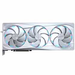 GIGABYTE AORUS GeForce RTX 5090 MASTER ICE 32G Carte Graphique - 32Go GDDR7, 512 bits, PCI-E 5.0, 2655MHz Fréquence du Cœur, 3 x DP 2.1a, 1 x HDMI 2.1b, NVIDIA DLSS 4, GV-N5090AORUSM ICE-32GD