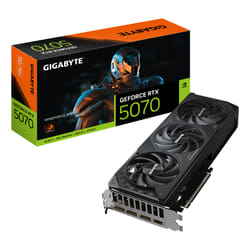 GIGABYTE GeForce RTX 5070 WINDFORCE SFF 12G Carte graphique - 12 Go GDDR7, 192 bits, PCI-E 5.0, Fréquence du cœur 2512 MHz, 3 x DP 2.1b, 1 x HDMI 2.1b, DLSS 4, GV-N5070WF3-12GD