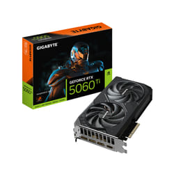 GIGABYTE GeForce RTX 5060 Ti WINDFORCE 16G Carte Graphique – 16 Go GDDR7, 128 bits, PCI-E 5.0, 2572 MHz Fréquence du processeur, 3 x DisplayPort, 1 x HDMI, GV-N506TWF2-16GD