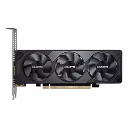 GIGABYTE GeForce RTX 5060 OC Low Profile 8G Carte Graphique - 8GB GDDR7, 128bit, PCI-E 5.0, 2512 MHz Fréquence du cœur, 3 x DisplayPort, 1 x HDMI, GV-N5060OC-8GL