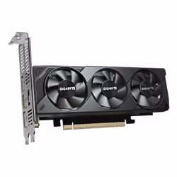 GIGABYTE GeForce RTX 5060 OC Low Profile 8G Carte Graphique - 8GB GDDR7, 128bit, PCI-E 5.0, 2512 MHz Fréquence du cœur, 3 x DisplayPort, 1 x HDMI, GV-N5060OC-8GL