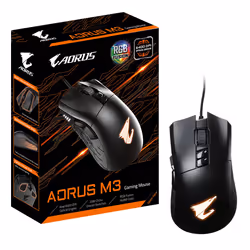 Gigabyte AORUS M3 souris Droitier USB Type-A Optique 6400 DPI