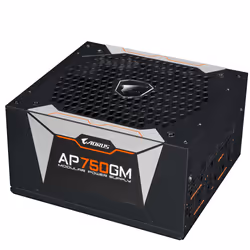 Gigabyte GP-AP750GM unité d'alimentation d'énergie 750 W 20+4 pin ATX ATX Noir