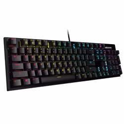 Gigabyte AORUS K1, Taille réelle (100 %), USB, Clavier mécanique, QWERTY, LED RGB, Noir