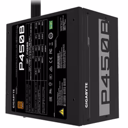 Gigabyte P450B unité d'alimentation d'énergie 450 W 20+4 pin ATX ATX Noir