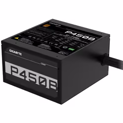 Gigabyte P450B unité d'alimentation d'énergie 450 W 20+4 pin ATX ATX Noir - Vue supplémentaire 4