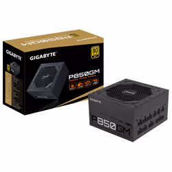Gigabyte P850GM unité d'alimentation d'énergie 850 W 20+4 pin ATX ATX Noir - Vue supplémentaire 7