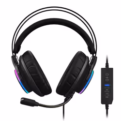 Gigabyte AORUS H1, Avec fil, 20 - 20000 Hz, Jouer, 290 g, Écouteurs, Noir