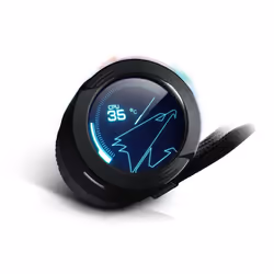 Gigabyte AORUS WATERFORCE X 360 Processeur Refroidisseur de liquide tout-en-un 12 cm Noir