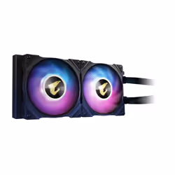Gigabyte AORUS WATERFORCE X 240 système de refroidissement d’ordinateur Processeur Refroidisseur de liquide tout-en-un 12 cm Noir