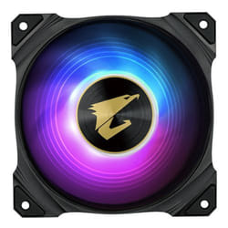 Gigabyte AORUS 120 ARGB Universel Ventilateur 12 cm Noir, Blanc 1 pièce(s)