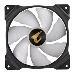 Gigabyte AORUS 120 ARGB Universel Ventilateur 12 cm Noir, Blanc 1 pièce(s)