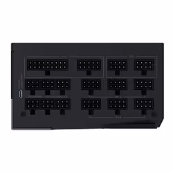 Gigabyte AORUS P1200W unité d'alimentation d'énergie 1200 W 20+4 pin ATX ATX Noir - Vue supplémentaire 7