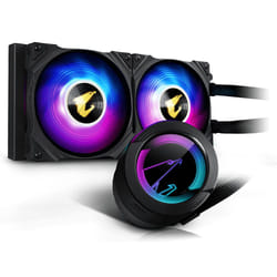 Gigabyte AORUS WATERFORCE 240 Processeur Refroidisseur de liquide tout-en-un 12 cm Noir