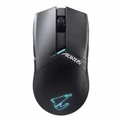 Gigabyte AORUS M6, Ambidextre, Optique, USB Type-C, 26000 DPI, 1 ms, Noir