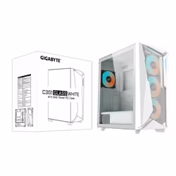 Gigabyte C301GW unité centrale Midi Tower Blanc - Vue supplémentaire 8