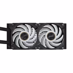 Gigabyte AORUS WATERFORCE X II 240 Processeur Refroidisseur de liquide tout-en-un 12 cm Noir - Vue supplémentaire 5