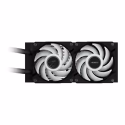 Gigabyte AORUS WATERFORCE II 240 Processeur Refroidisseur de liquide tout-en-un 12 cm Noir - Vue supplémentaire 5
