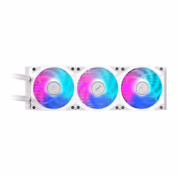 Gigabyte AORUS WATERFORCE II 360 ICE Processeur Refroidisseur de liquide tout-en-un 12 cm Blanc - Vue supplémentaire 4