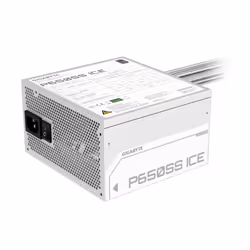 GIGABYTE P650SS ICE Bloc d'Alimentation - PCIe 5.0, 80 PLUS Silver, Ventilateur 120 mm, Compatible ATX 3.0, Prise EU - Vue supplémentaire 5