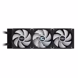 GIGABYTE GAMING 360 Refroidisseur Liquide pour CPU - 3x120 mm Ventilateurs ARGB, Mécanisme d'emboîtement coulissant, DAISY-CHAIN, Compatible Intel LGA 1851 et AMD AM5