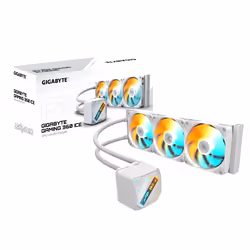 GIGABYTE GAMING 360 ICE Refroidisseur Liquide pour CPU - 3x120 mm Ventilateurs ARGB, Mécanisme d'emboîtement coulissant, DAISY-CHAIN, Compatible Intel LGA 1851 et AMD AM5 - Vue supplémentaire 5