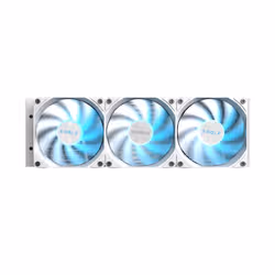 GIGABYTE EAGLE 360 ICE Système de Refroidissement Liquide pour CPU - 3x120mm Ventilateurs ARGB, écran LCD couleur, DAISY-CHAIN, Compatible Intel LGA 1851 et AMD AM5 - Vue supplémentaire 3