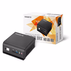 Gigabyte GB-BMPD-6005, Mini PC type barebone, DDR4-SDRAM, Série ATA III, Ethernet/LAN, Wi-Fi 5 (802.11ac)