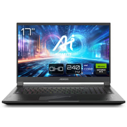 GIGABYTE AORUS 17X AZG 2024 - 17,3 pouces, 240Hz QHD, Intel Core i9-14900HX, RTX 4090 GPU, 32GB DDR5 5600MHz, 2x 1TB Gen4 SSD, Dolby Atmos,