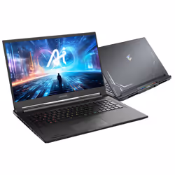 GIGABYTE AORUS 17X AZG 2024 - 17,3 pouces, 240Hz QHD, Intel Core i9-14900HX, RTX 4090 GPU, 32GB DDR5 5600MHz, 2x 1TB Gen4 SSD, Dolby Atmos,