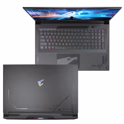 GIGABYTE AORUS 17X AZG 2024 - 17,3 pouces, 240Hz QHD, Intel Core i9-14900HX, RTX 4090 GPU, 32GB DDR5 5600MHz, 2x 1TB Gen4 SSD, Dolby Atmos,