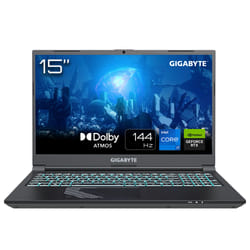 GIGABYTE G5 MF5 2024 - 15,6 pouces, 144Hz FHD, Intel Core i7-13620H, RTX 4050 GPU, 16GB DDR5 4800MHz, 1x 1TB Gen4 SSD, Dolby Atmos,
